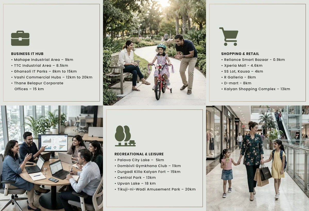 Meridian Park 2BHK Floor Plan